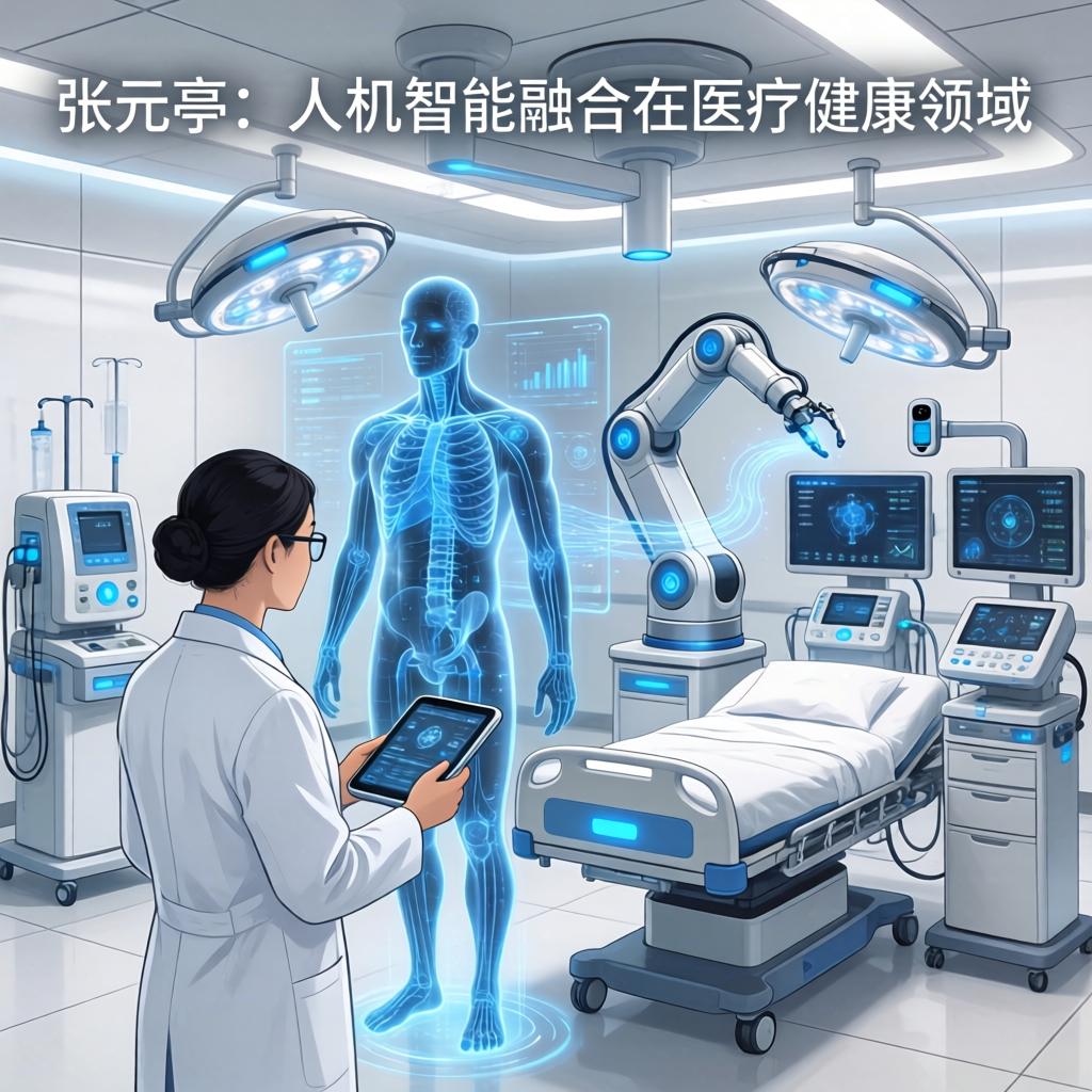 IEEE FELLOW张元亭：人机智能融合在医疗健康领域的应用和挑战第一张图