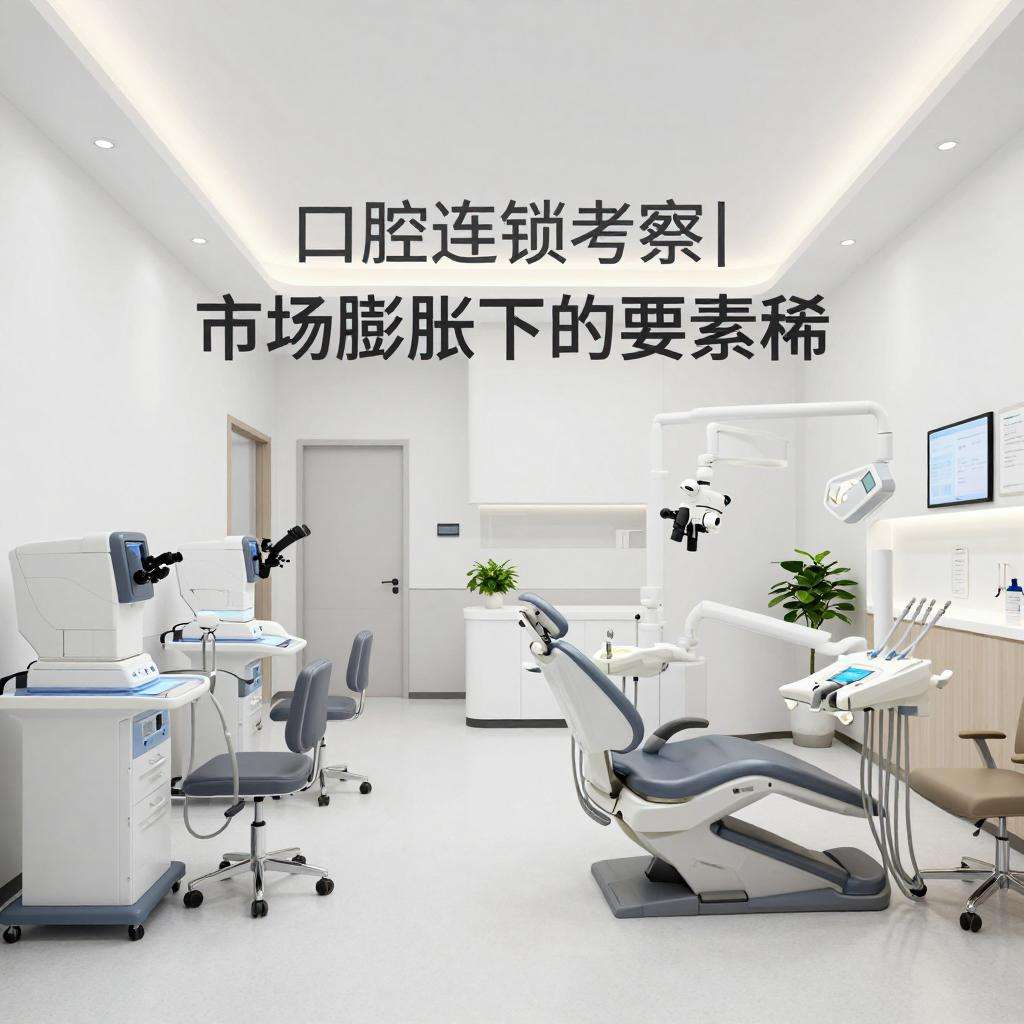 口腔连锁考察丨市场膨胀下的要素稀缺第二张图