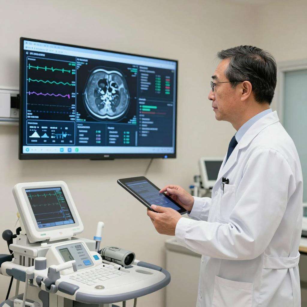 汇医慧影携手英特尔，发布全球首个乳腺癌AI全周期健康管理系统第一张图