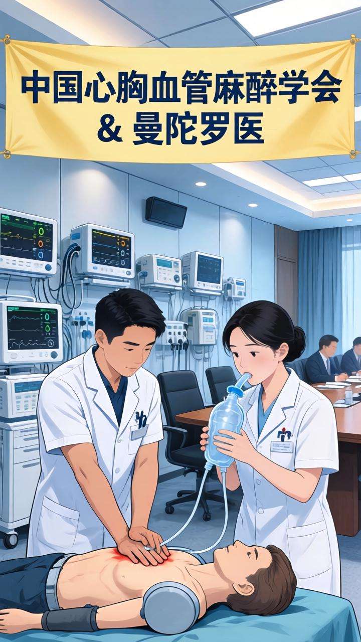 中国心胸血管麻醉学会携手曼陀罗医疗，助力普及心肺复苏第二张图