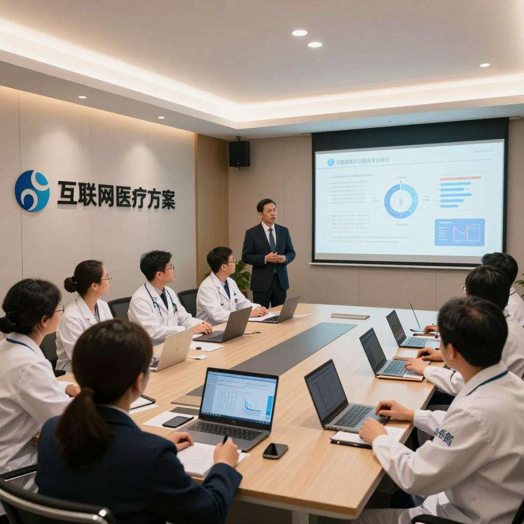 互联网医疗服务新模式，以医院为主体的新打法第一张图