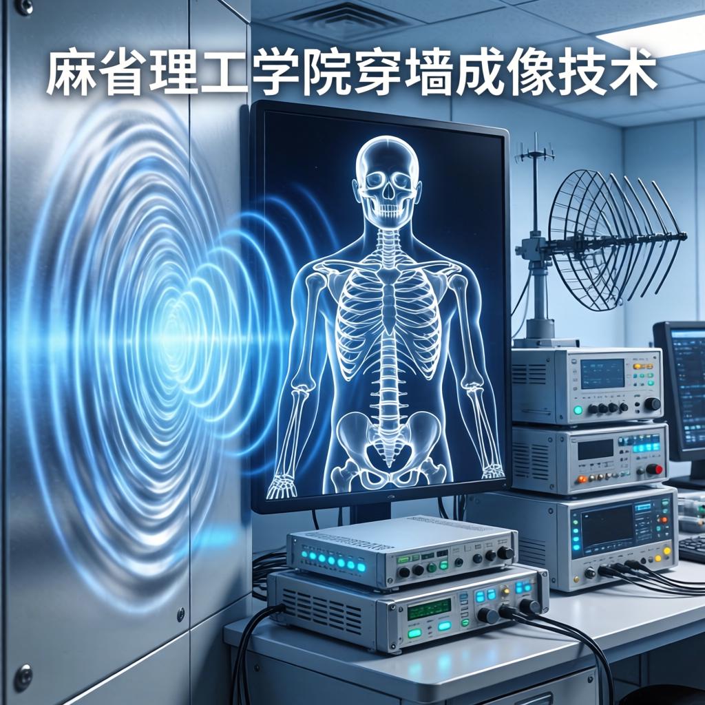 麻省理工学院新技术：可穿墙看到人体第一张图
