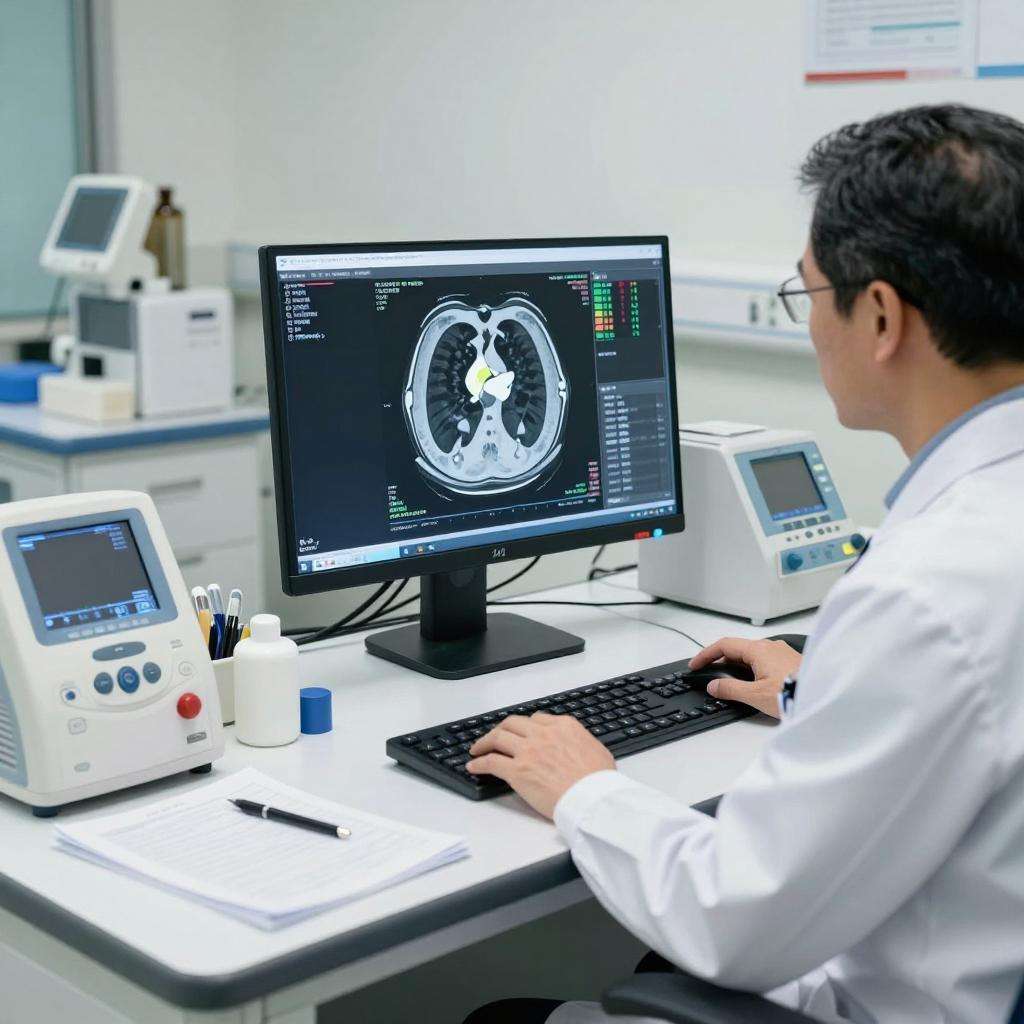 推想科技将发布AI辅助肺部筛查产品，涵盖14个诊断环节第一张图