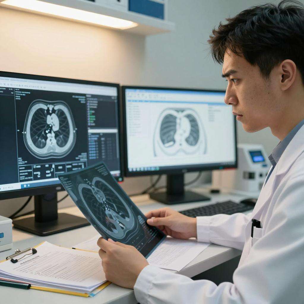 医学影像AI辅助临床后,受益最大的是刚踏入影像科一线工作的医生 医学影像AI辅助临床后,受益最大的是刚踏入影像科一线工作的医生第一张图