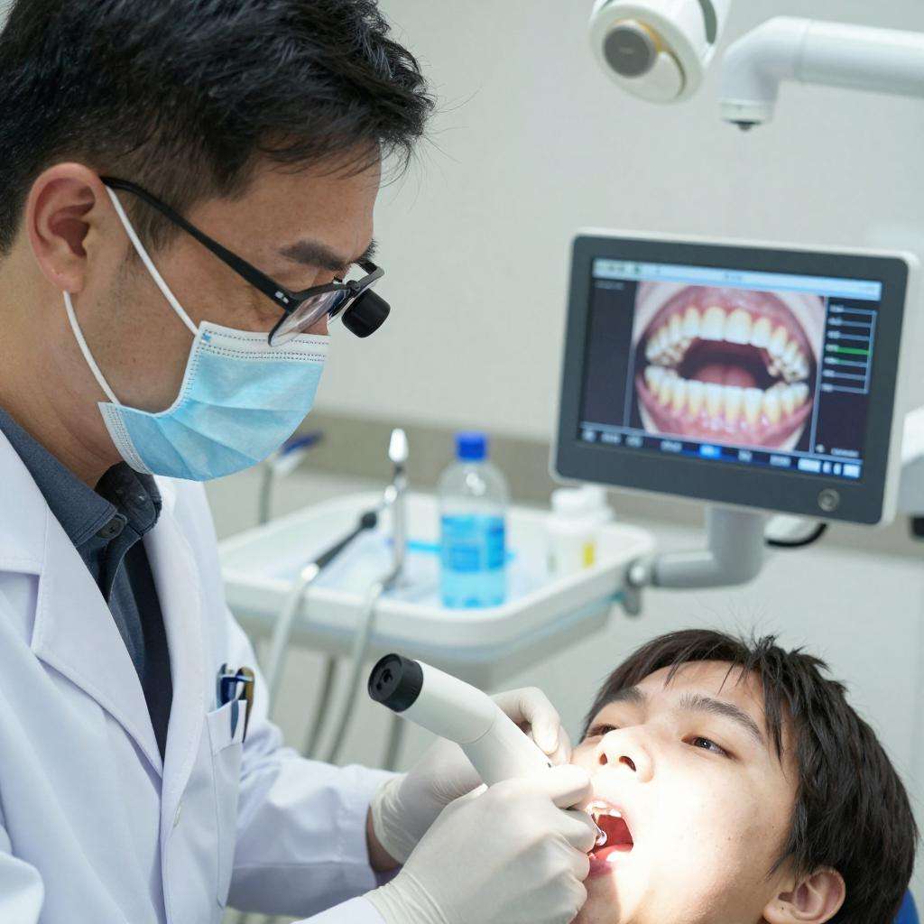 口腔连锁快速复制模式能否走通？与1900亿美元的欧美市场差异何在？第一张图