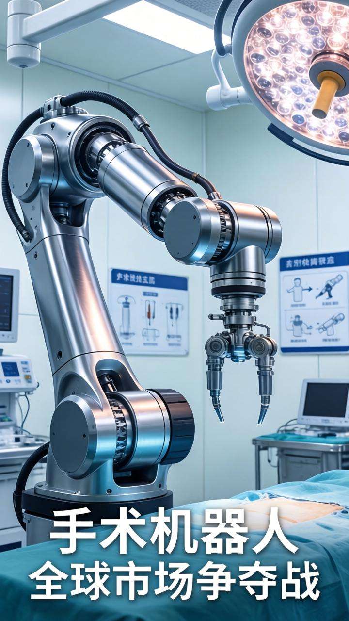 手术机器人全球市场争夺战打响! 手术机器人全球市场争夺战打响!第一张图
