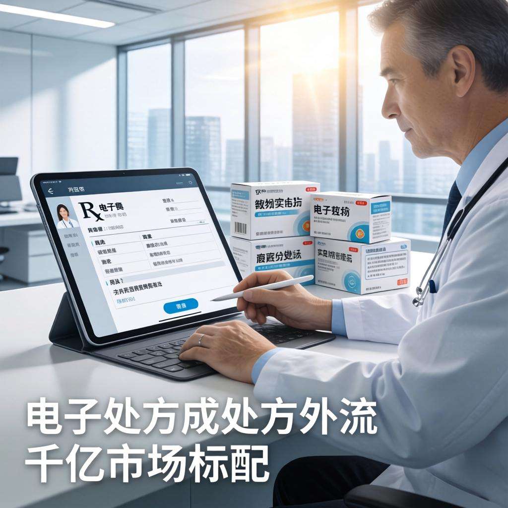 电子处方成处方外流千亿市场标配，互联网医院、医药电商如何布局第一张图