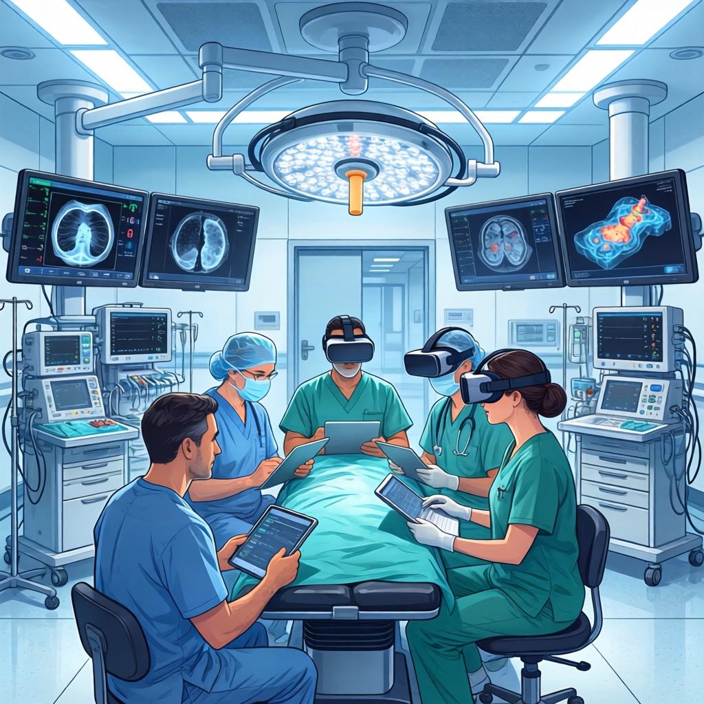 潮水退去，被三星、微软看好的医疗VR现在处于什么状态？第一张图