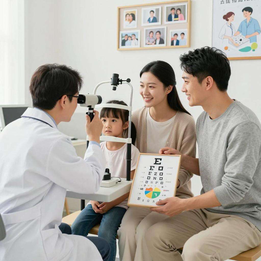 研究发现男性晚育下一代高度近视概率高，根本原因在于基因突变第一张图