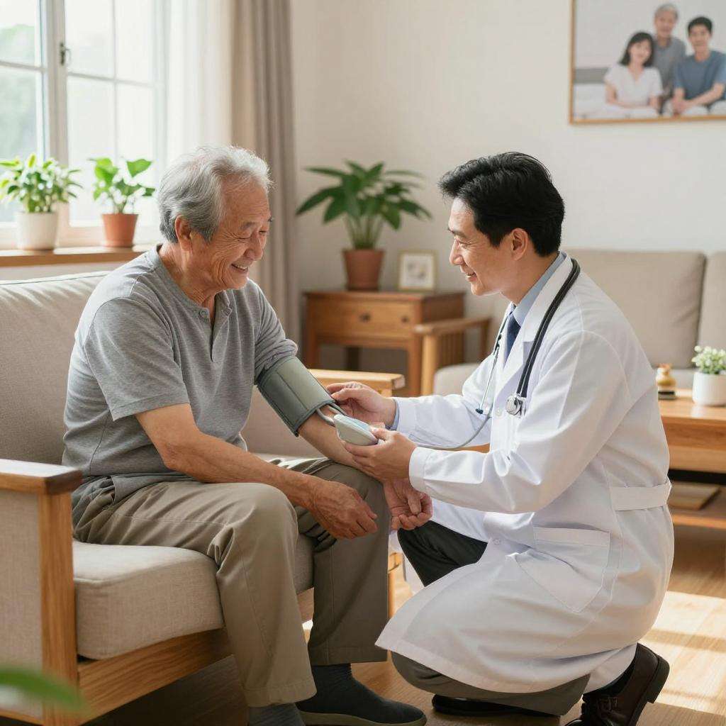 医服天下：实现每一户家庭实时接入家庭医生第一张图