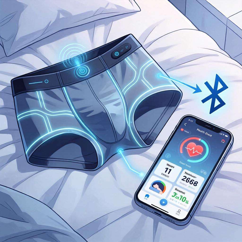 有了SKIIN智能内裤,可随时监测身体健康状况 有了SKIIN智能内裤,可随时监测身体健康状况第一张图