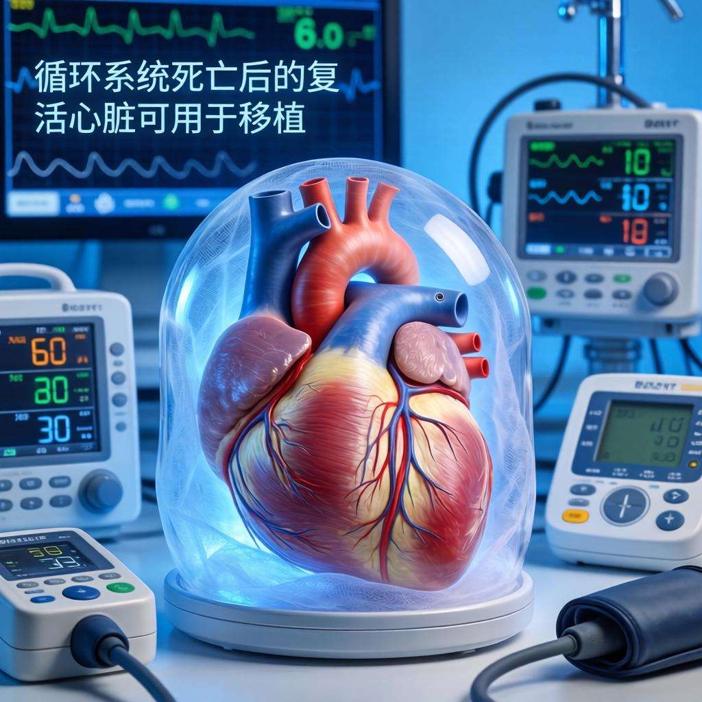 循环系统死亡后的“复活”心脏可用于移植第二张图