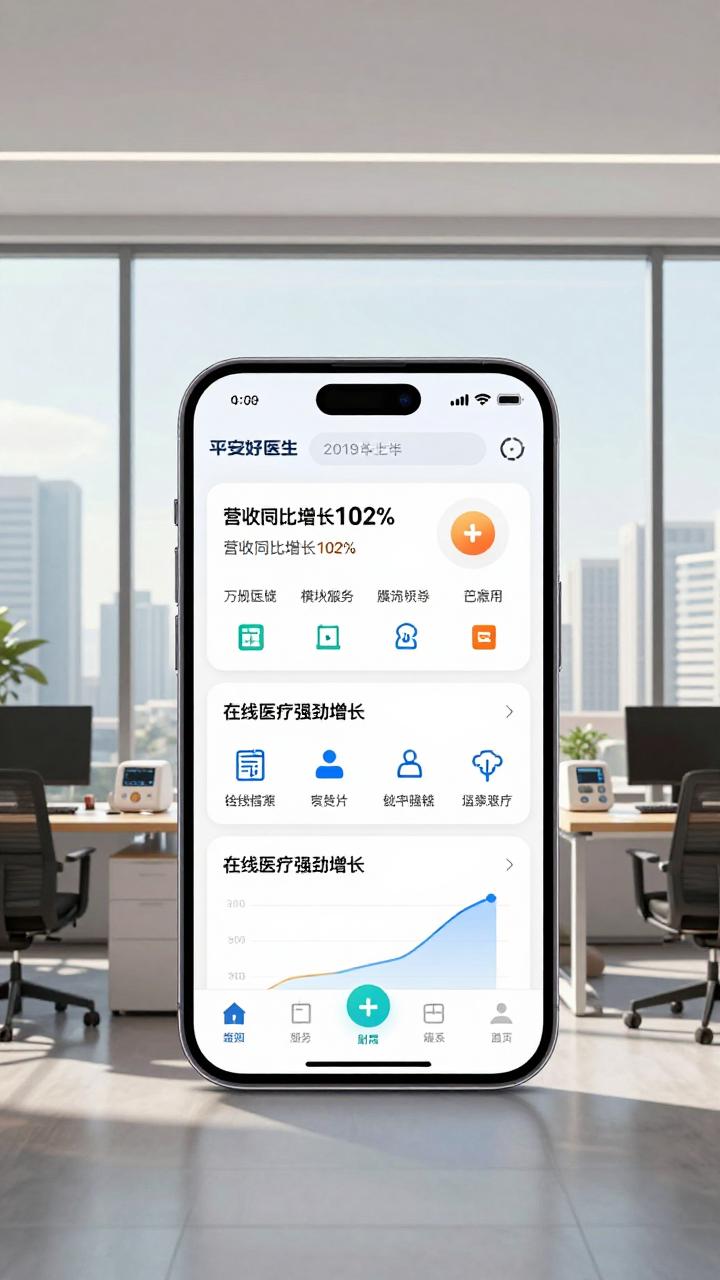 平安好医生2019年上半年营收同比增长102%,在线医疗强劲增长 平安好医生2019年上半年营收同比增长102%,在线医疗强劲增长第三张图