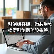 科创板开板，微芯生物摘得科创医药股头筹，27家企业已问询（图4）
