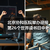 北京协和医院举办迎接第26个世界读书日中老年眼健康科普活动（图1）