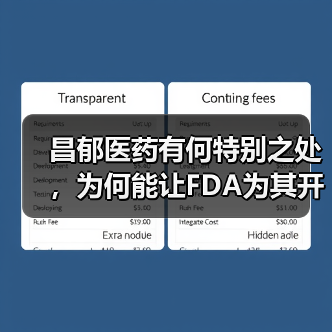 昌郁医药有何特别之处,为何能让FDA为其开启“绿灯”优待?(图1) 昌郁医药有何特别之处,为何能让FDA为其开启“绿灯”优待?(图1)