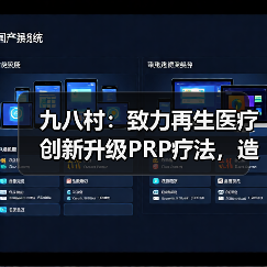 九八村:致力再生医疗创新升级PRP疗法,造福万亿患者(图3) 九八村:致力再生医疗创新升级PRP疗法,造福万亿患者(图3)