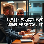 九八村:致力再生医疗创新升级PRP疗法,造福万亿患者(图1) 九八村:致力再生医疗创新升级PRP疗法,造福万亿患者(图1)