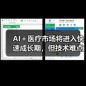 AI+医疗市场将进入快速成长期,但技术难点+标准缺失成痛点(图2) AI+医疗市场将进入快速成长期,但技术难点+标准缺失成痛点(图2)