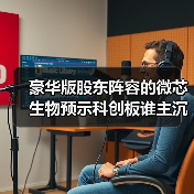 豪华版股东阵容的微芯生物预示科创板谁主沉浮（图3）