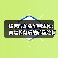 玻尿酸龙头华熙生物：高增长背后的转型隐忧（图4）