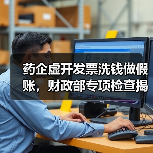 药企虚开发票洗钱做假账，财政部专项检查揭秘操作套路（图2）