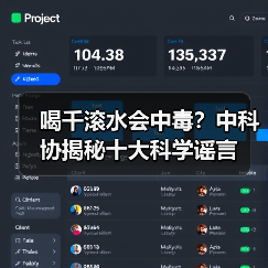 喝千滚水会中毒？中科协揭秘十大科学谣言（图1）
