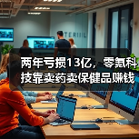 两年亏损13亿,零氪科技靠卖药卖保健品赚钱?(图3) 两年亏损13亿,零氪科技靠卖药卖保健品赚钱?(图3)