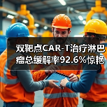 双靶点CAR-T治疗淋巴瘤总缓解率92.6%惊艳ASCO(图1) 双靶点CAR-T治疗淋巴瘤总缓解率92.6%惊艳ASCO(图1)