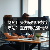 制药巨头为何押注数字疗法?医疗新机遇悄然浮现(图1) 制药巨头为何押注数字疗法?医疗新机遇悄然浮现(图1)