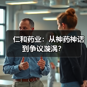 仁和药业：从神药神话到争议漩涡？（图3）