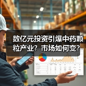 数亿元投资引爆中药颗粒产业?市场如何变?(图4) 数亿元投资引爆中药颗粒产业?市场如何变?(图4)