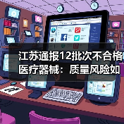 江苏通报12批次不合格医疗器械：质量风险如何应对？（图1）