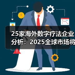 25家海外数字疗法企业分析：2025全球市场将突破500亿（图3）