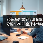 25家海外数字疗法企业分析：2025全球市场将突破500亿（图1）