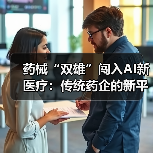 药械“双雄”闯入AI新医疗：传统药企的新平台转型（图3）