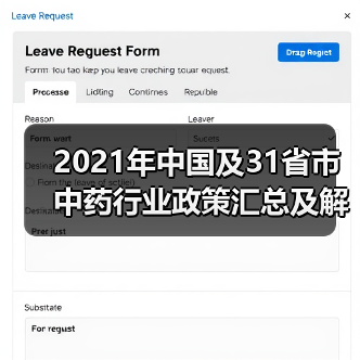 2021年中国及31省市中药行业政策汇总及解读（图1）