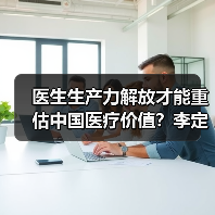 医生生产力解放才能重估中国医疗价值？李定纲的破局思考（图3）