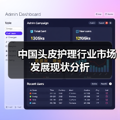 中国头皮护理行业市场发展现状分析(图1) 中国头皮护理行业市场发展现状分析(图1)