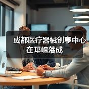 成都医疗器械创享中心在邛崃落成（图1）