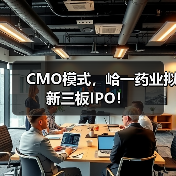 CMO模式，峆一药业拟新三板IPO！（图4）