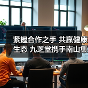 紧握合作之手 共赢健康生态 九芝堂携手南山集团打造康养示范基地（图2）