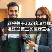 辽宁关于2024年8月批准注册第二类医疗器械情况的公告（图1）