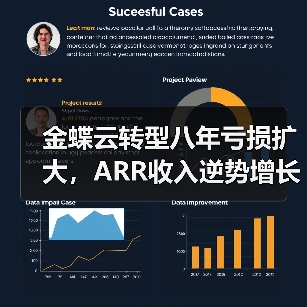 金蝶云转型八年亏损扩大，ARR收入逆势增长引关注（图4）