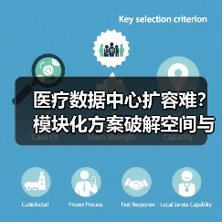 医疗数据中心扩容难？模块化方案破解空间与运维难题（图1）