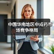 中国华南地区中成药市场竞争格局(图3) 中国华南地区中成药市场竞争格局(图3)