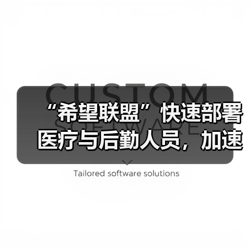 “希望联盟”快速部署医疗与后勤人员，加速全球新冠疫苗接种（图1）