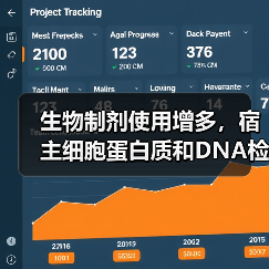 生物制剂使用增多，宿主细胞蛋白质和DNA检测市场兴起（图4）