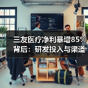 三友医疗净利暴增85%背后:研发投入与渠道扩张如何驱动增长?(图1) 三友医疗净利暴增85%背后:研发投入与渠道扩张如何驱动增长?(图1)