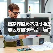国家药监局本月批准注册医疗器械产品，境内第三类占多数？（图1）
